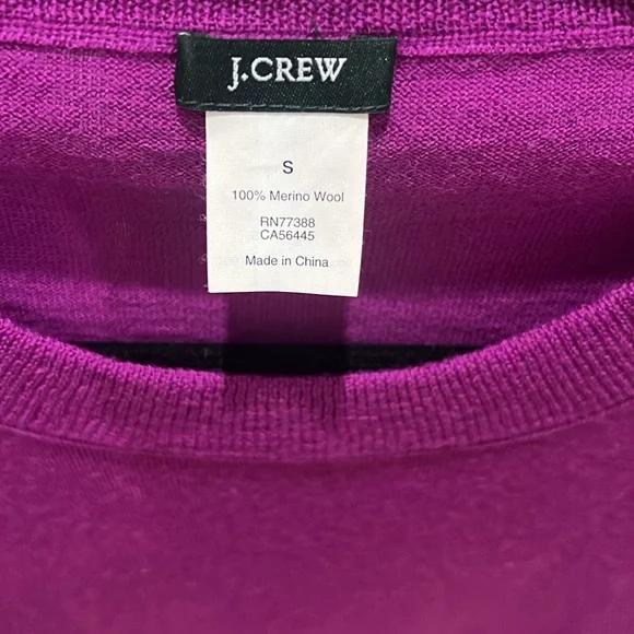 J.Crew Purple Tippi Sweater - Picture 2 of 5